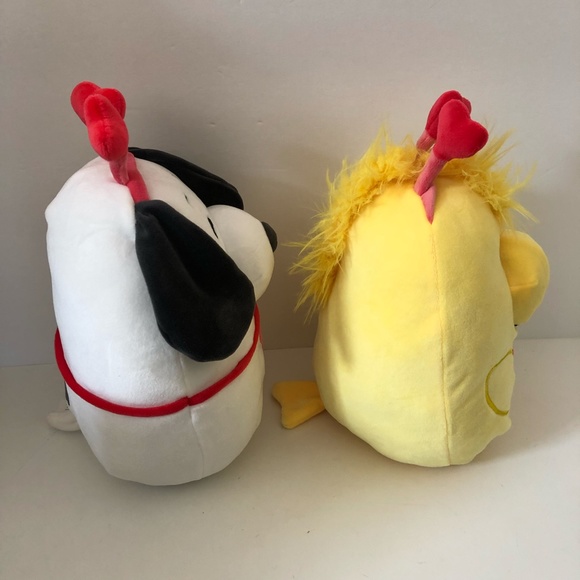 Squishmallows Valentine's Day SNOOPY WOODSTOCK Peanuts 8" Plush Stuffed Animals - Picture 7 of 12